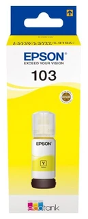 Контейнер чернилами Epson 103Y, желтый (C13T00S44A) 
