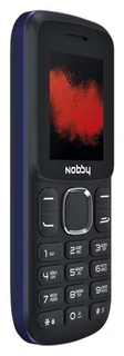 Сотовый телефон Nobby 100 серо-черный 