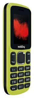 Сотовый телефон Nobby 100 серо-черный 