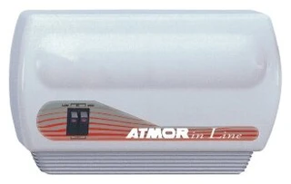 Водонагреватель проточный Atmor IN-LINE 7KW электрический, 6 л/мин, 65 °С, горизонтальный монтаж