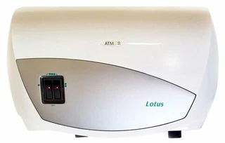Водонагреватель проточный Atmor LOTUS 5 KW COMBI (кран + душ) электрический, 3 л/мин, до 65 °С, горизонтальный монтаж 