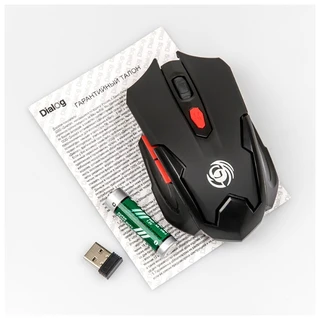 Мышь беспроводная Dialog Gan-Kata MRGK-10U Black USB 