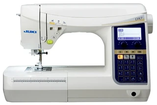 Швейная машина Juki HZL DX-7 компьютерное , горизонтальный челнок, 287 швейных операций, петля-автомат