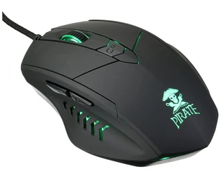 Комплект проводной OKLICK HS-HKM300G PIRATE 