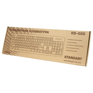 Клавиатура игровая Dialog Standart KS-020U Black USB 