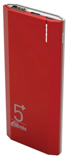 Внешний аккумулятор (Power Bank) 5000mAh Ritmix RPB-5002 Red 