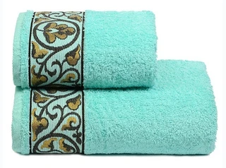 Полотенце махровое 70*130 Michelle, ментол 