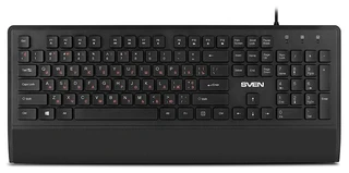 Клавиатура SVEN KB-E5500 Black USB 