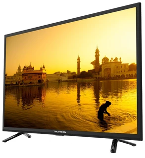 Уйенка! Телевизор 32" Thomson T32RTE1220 Direct LED, 1366x768, 50Гц, 178°, 2х5 Вт, DVB-T2, HDMI, USB 8/10 замена тюнера 