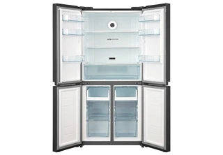 Холодильник CENTEK CT-1756 Total NF Black Glass 