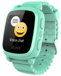 Детские часы Elari KidPhone 2 зеленые 