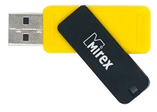 Флеш накопитель 32Gb Mirex City, USB 2.0, Желтый 