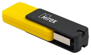 Флеш накопитель 32Gb Mirex City, USB 2.0, Желтый 