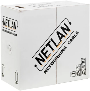 Кабель витая пара NETLAN EC-UU004-5E-PVC-GY 