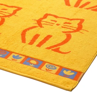 Полотенце Донецкая Мануфактура KITTI котята 100х150 см, махра 