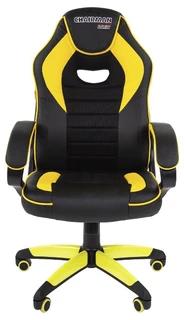 Компьютерное кресло Chairman GAME 16 игровое черный/голубой 