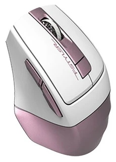 Мышь беспроводная A4TECH Fstyler FG35 Pink/White 