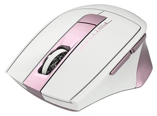 Мышь беспроводная A4TECH Fstyler FG35 Pink/White 