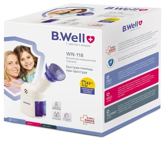 Ингалятор паровой B.WELL WN-118 