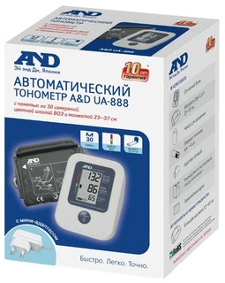 Тонометр автоматический A&D UA-888AC M-L 