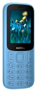 Сотовый телефон Nobby 120 светло-синий 