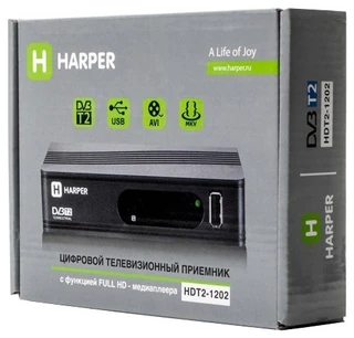 Ресивер DVB-T2 Harper HDT2-1202 