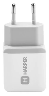 Сетевое зарядное устройство Harper WCH-8220 белый 