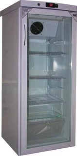 Холодильная витрина САРАТОВ 501-02 48 х 117 х 59, 165л., однокамерный, белый 