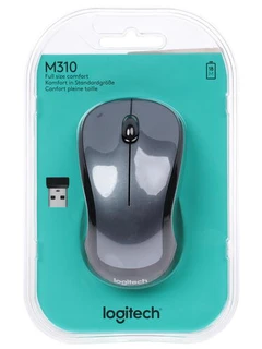 Мышь беспроводная Logitech Wireless Mouse M310 Silver USB 