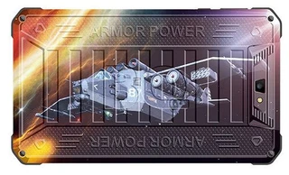 Планшет BQ 7098G Armor Power print 6,  1GB, 8GB, 3G,  Android 8.1 черный [86180931] 