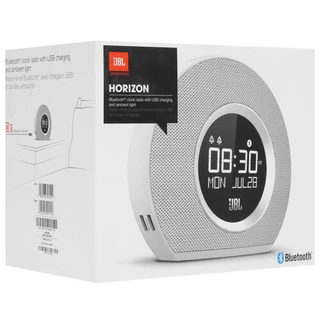 Радиобудильник-колонка 2.0 JBL Horizon White (JBLHORIZONWHTEU) 