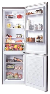 Уценка! Холодильник Candy CKHF 6180 IS сломанно верхнее крепления двери,вмятина сбоку 7/10 