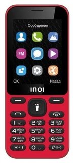 Сотовый телефон INOI 239 Dark Red 