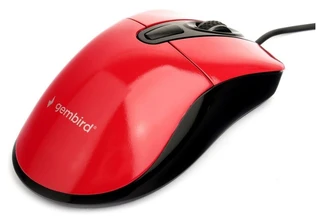 Мышь Gembird MOP-415-R красный 
