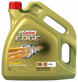 Моторное масло Castrol EDGE Titanium FST SAE 0W-30 A3/B4 4 л 
