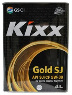 Моторное масло Kixx Gold SJ 5W-30 4 л