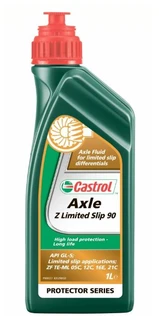 Трансмиссионное масло Castrol Axle Z Limited Slip 90, GL-5 LSD 1л