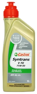 Трансмиссионное масло Castrol Syntrans V FE,75w-80. 1л