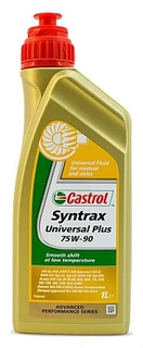 Трансмиссионое масло Castrol Syntrax Universal Plus, SAE75w-90 1л 