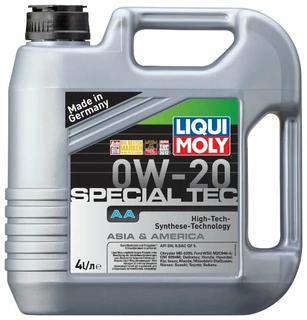 Моторное масло LIQUI MOLY Special Tec AA 0W-20 4 л 