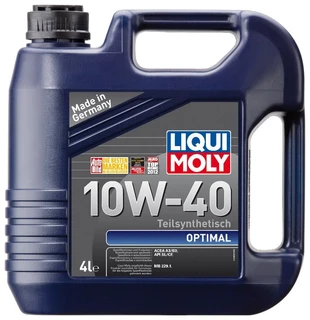 Моторное масло LIQUI MOLY Optimal 10W-40 4л 