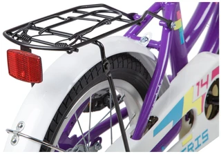 Велосипед Novatrack Tetris 14" 139617, фиолетовый 