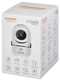 Видеокамера IP Digma DiVision 201 черный 