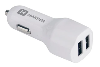 Автомобильное зарядное устройство Harper CCH-6220 белый
