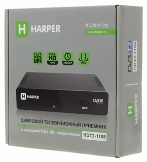 Ресивер DVB-T2 Harper HDT2-1108 