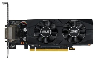 Видеокарта ASUS GeForce GTX 1650 4Gb, 1485/8002mhz (GTX1650-O4G-LP-BRK) 