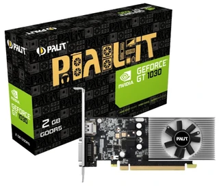 Видеокарта Palit GeForce GT 1030 2Gb (NE5103000646-1080F BULK) 