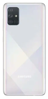 Смартфон 6.7" Samsung Galaxy A71 128Gb/6Gb серебристый 