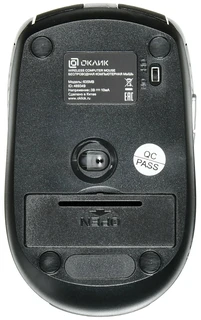 Мышь беспроводная OKLICK 635MB Black USB 