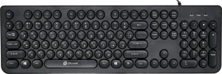 Клавиатура OKLICK 400MR Black USB 